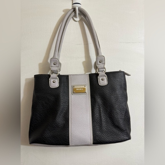 Nine West Black and Gray Handbag - Picture 1 of 10